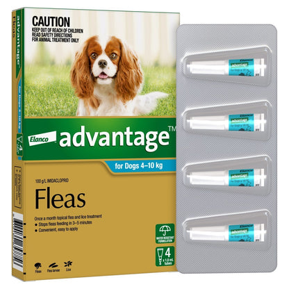 Advantage Dog 4-10kg 4's