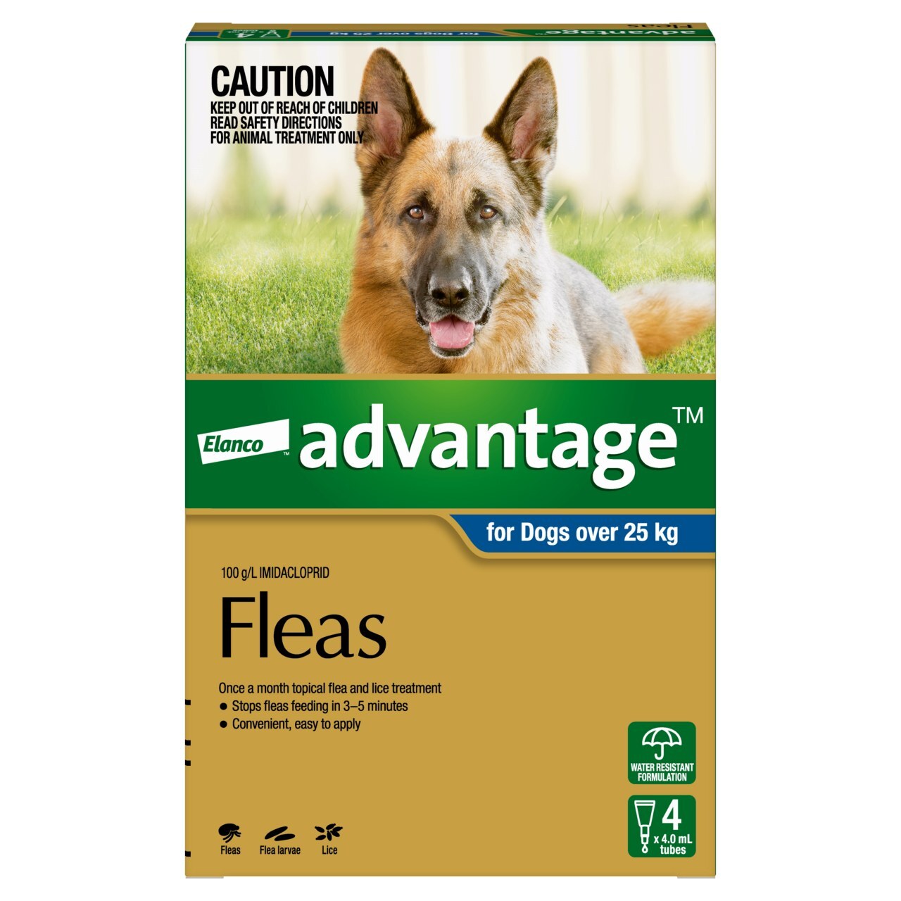 Advantage Dog over 25Kg 4's
