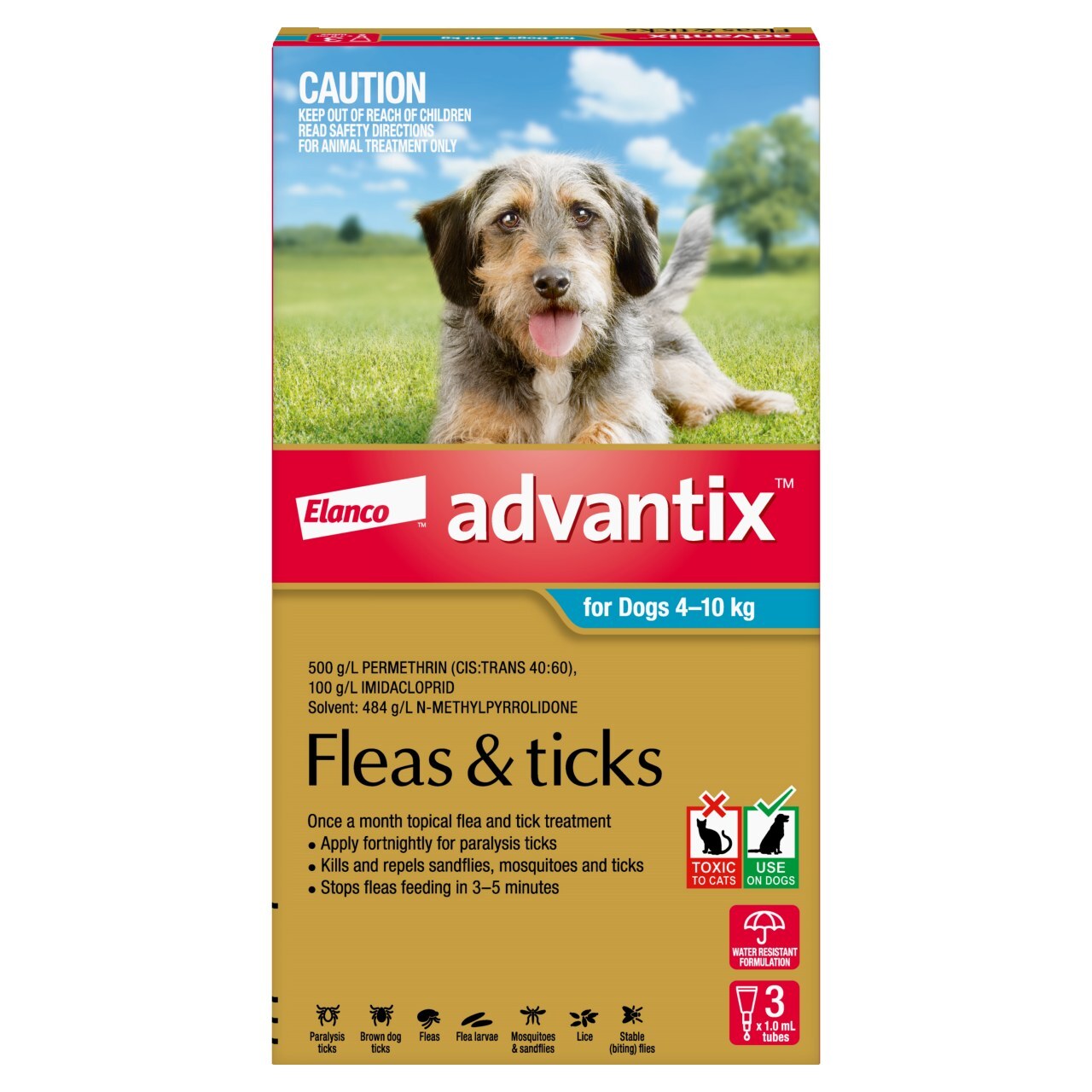 Advantix Dog 4-10kg 3'S