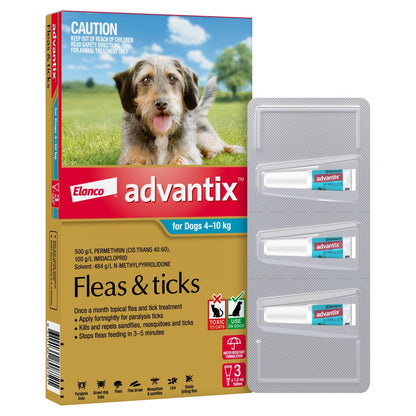 Advantix Dog 4-10kg 3'S