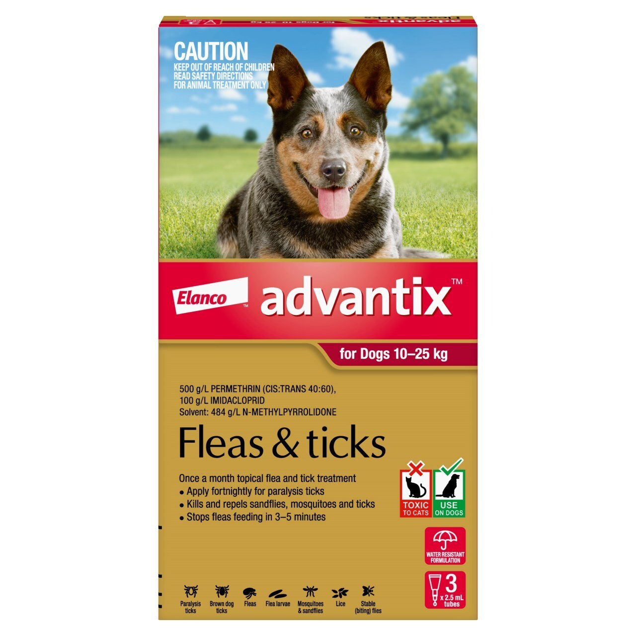 Advantix Dog 10-25kg 3'S