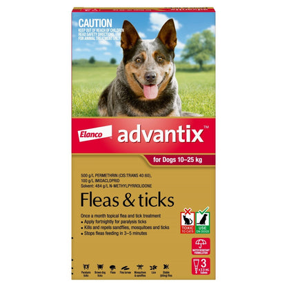Advantix Dog 10-25kg 3'S