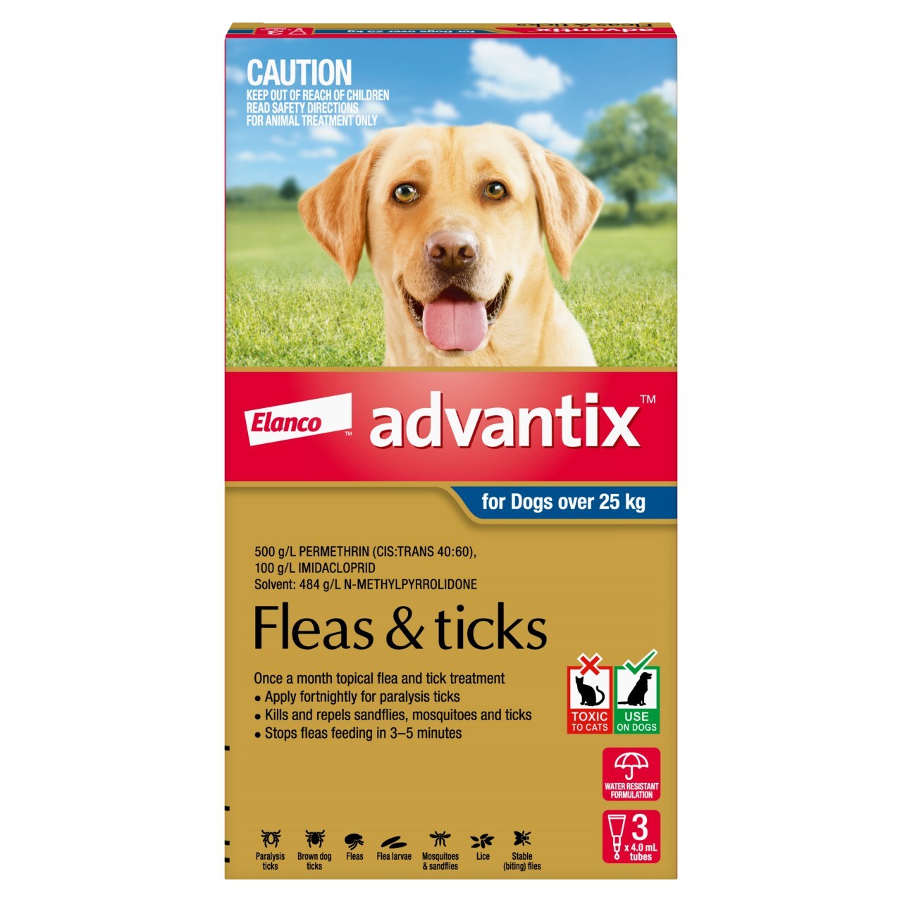 Advantix Dog over 25Kg 3'S
