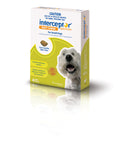 Interceptor Spectrum Tasty Chews for Small Dogs 4 to 11 kg Green 6 Pack