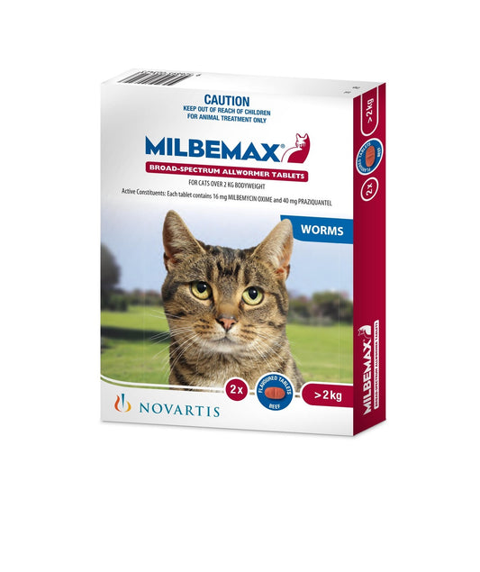 Milbemax Cat 2'S( 2 - 8Kg )