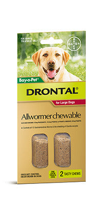 Drontal Chews 35Kg 2'S