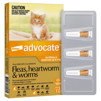 Advocate Cat under 4kg 3'S