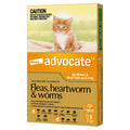 Advocate Cat under 4kg 6's