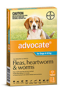 Advocate Dog 4-10kg 3'S