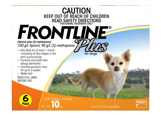Frontline Plus Small 0.67Ml 3S