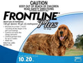 Frontline Plus Flea & Tick Protection for Dogs 10-20kg - 3 Pack