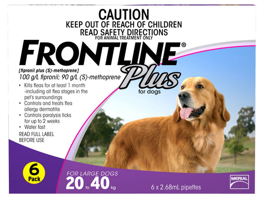 Frontline Plus Large 2.68Ml 3S