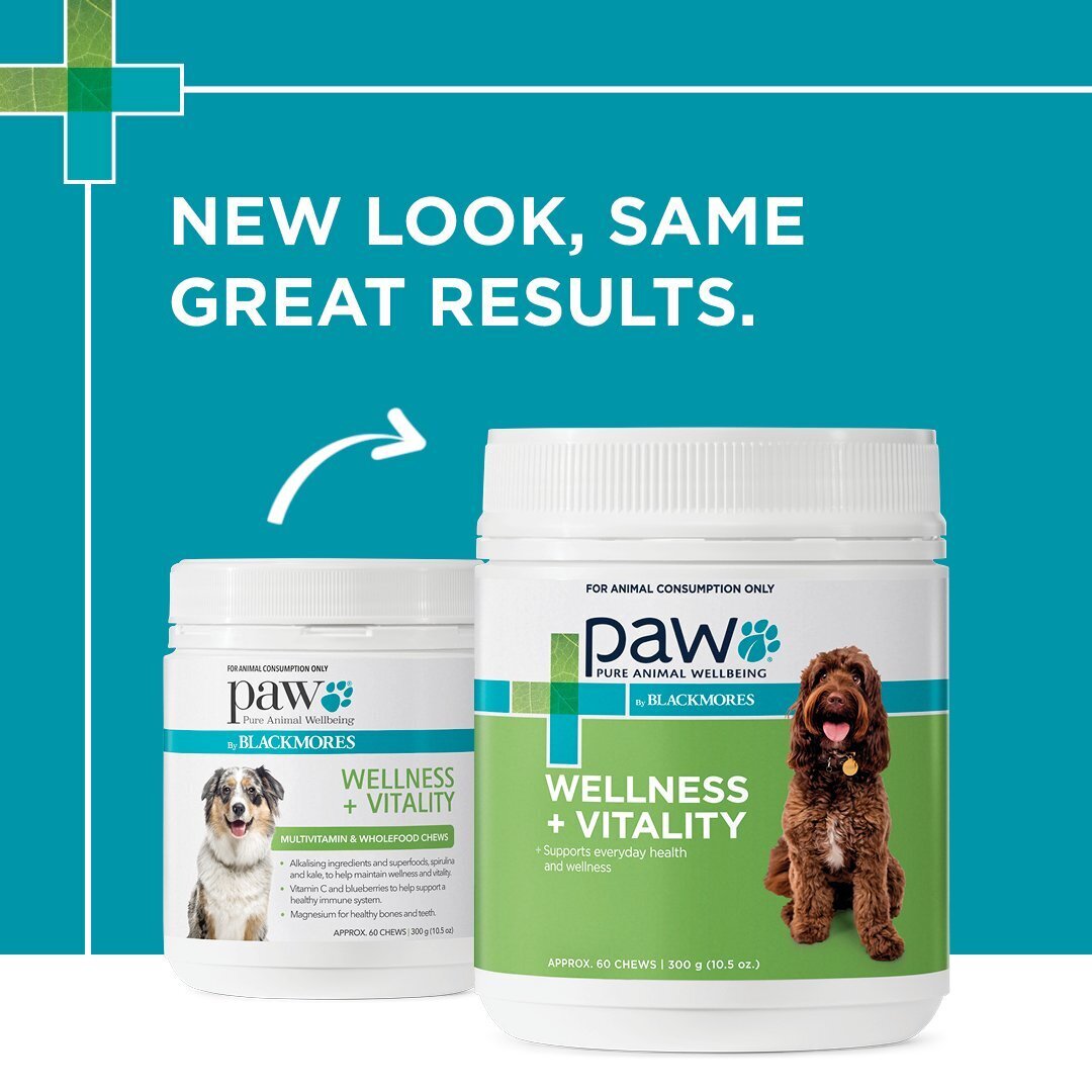 PAW Wellness & Vitality Multivitamin Chews for Dogs 300g