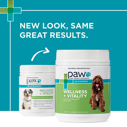 PAW Wellness & Vitality Multivitamin Chews for Dogs 300g