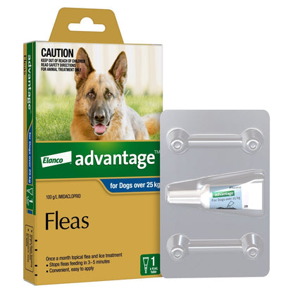 Advantage Dog over 25Kg Single