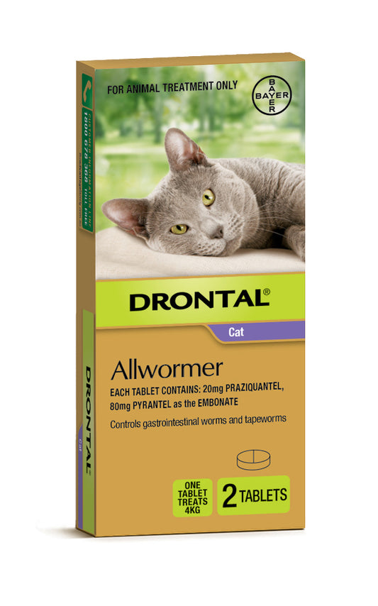 Drontal All Wormer Cat 4Kg 2'S