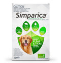Simparica 20.1-40Kg 80Mg 3 Pk Large Dog Greenâ 