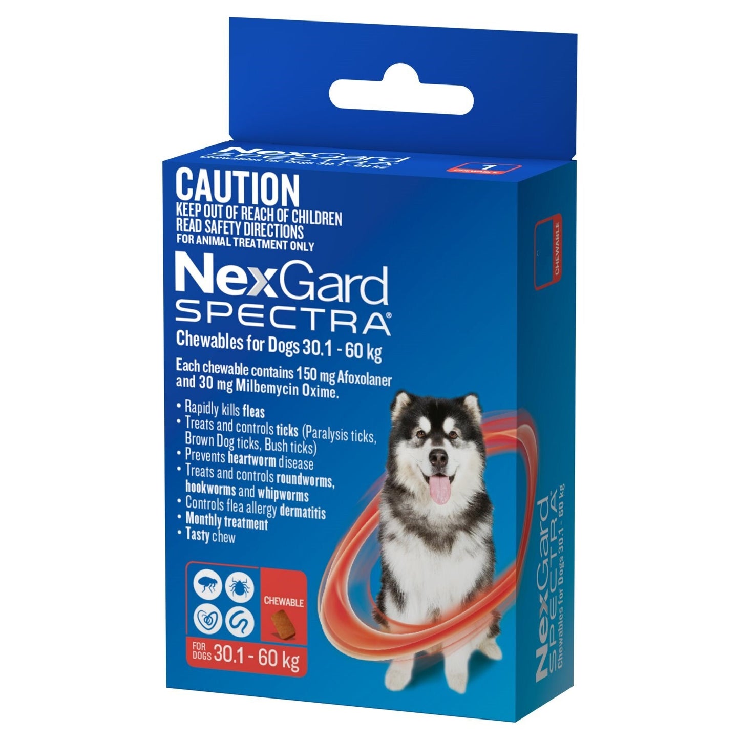 Nexgard Spectra 30.1-60KG - 3-Pack