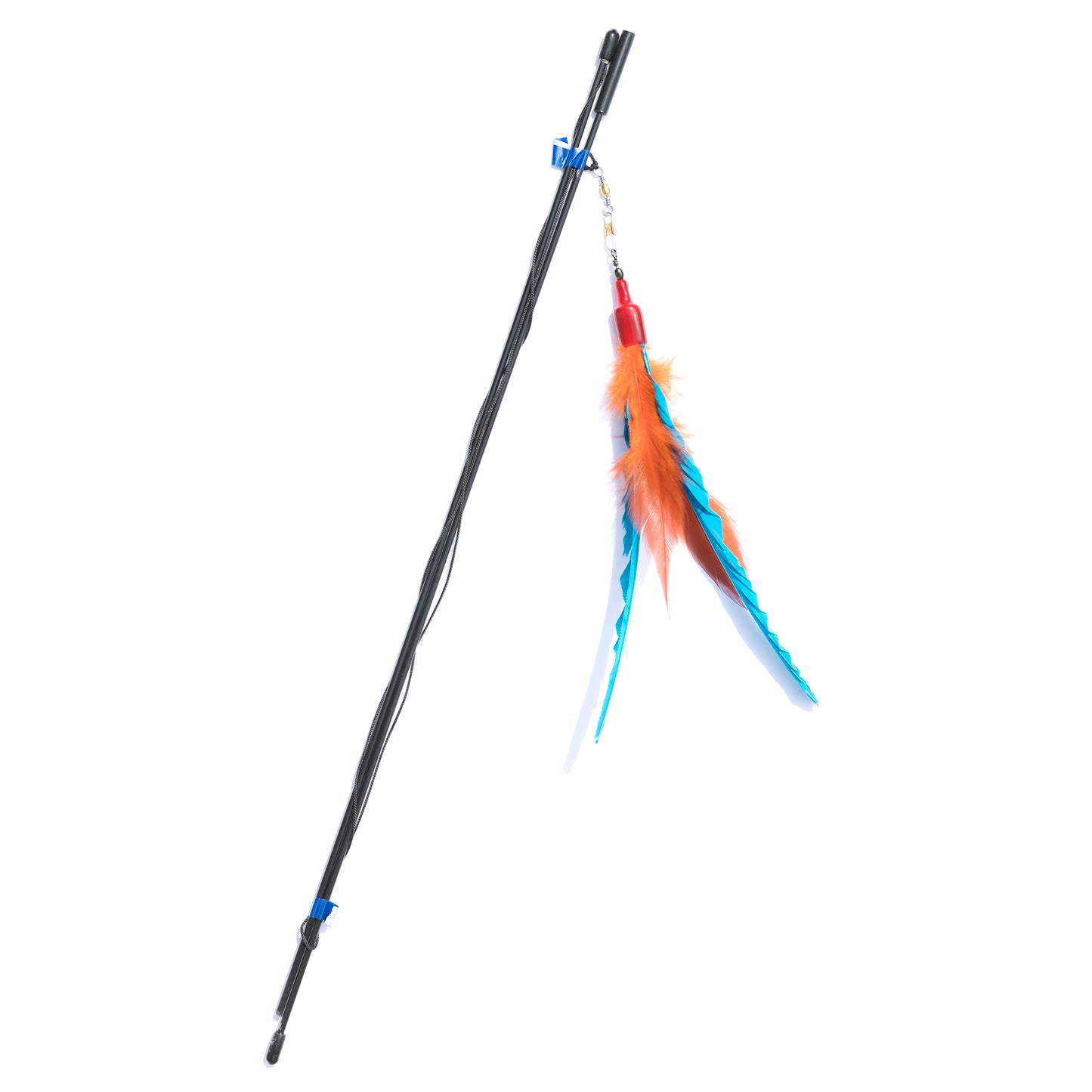 Go Cat Da Bird Original Swivel Cat Feather Teaser