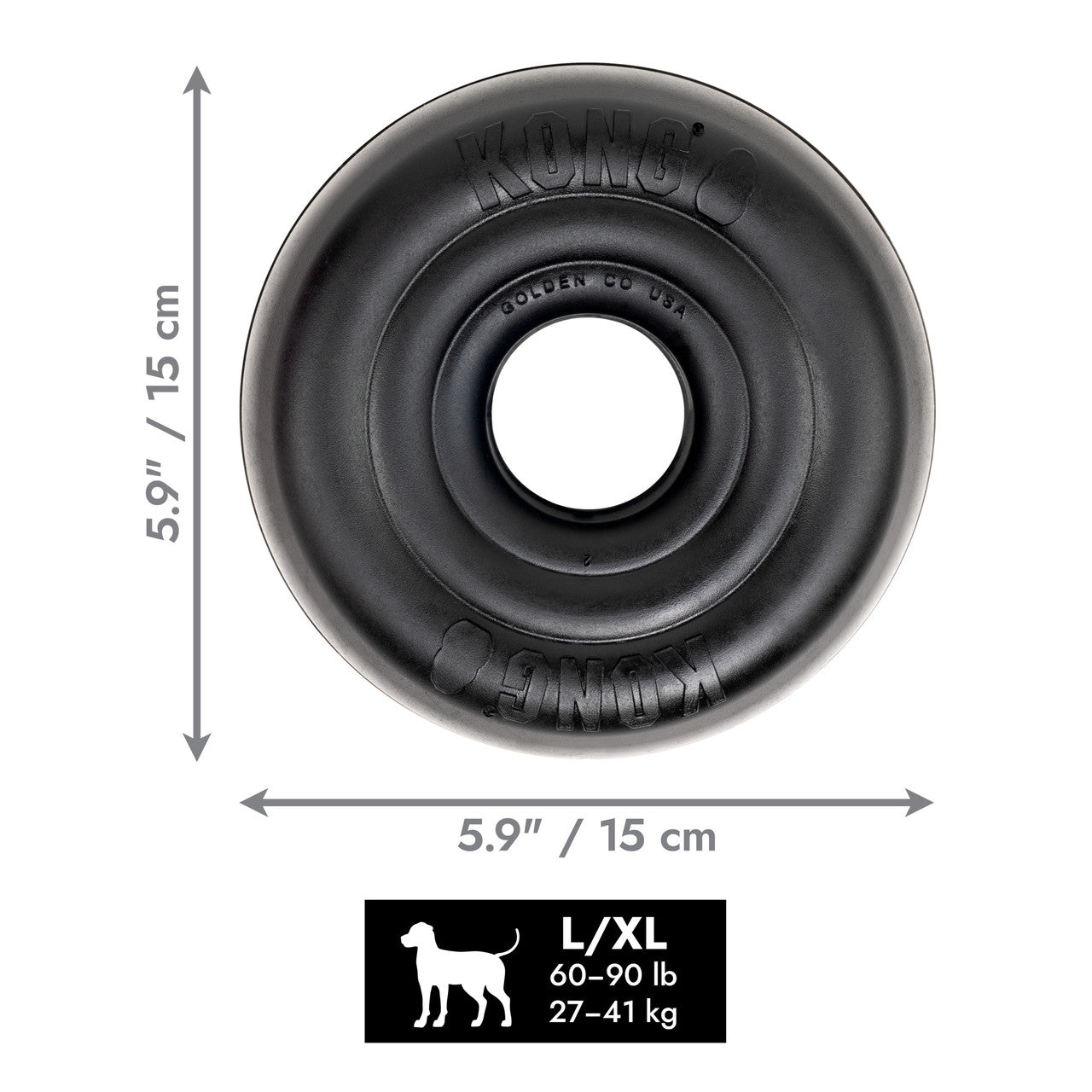 KONG Extreme Donut Small/Medium