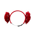 Outward Hound Christmas Earmuffs Headband - X-Small/Small