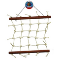 Cheeky Bird Natural Rope Lattice Small