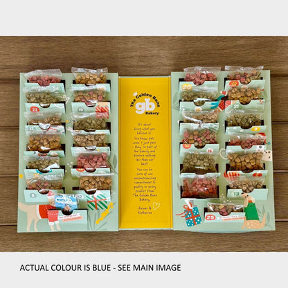 Golden Bone Bakery Christmas Advent Calendar with Dog Treats & Surprises - Large