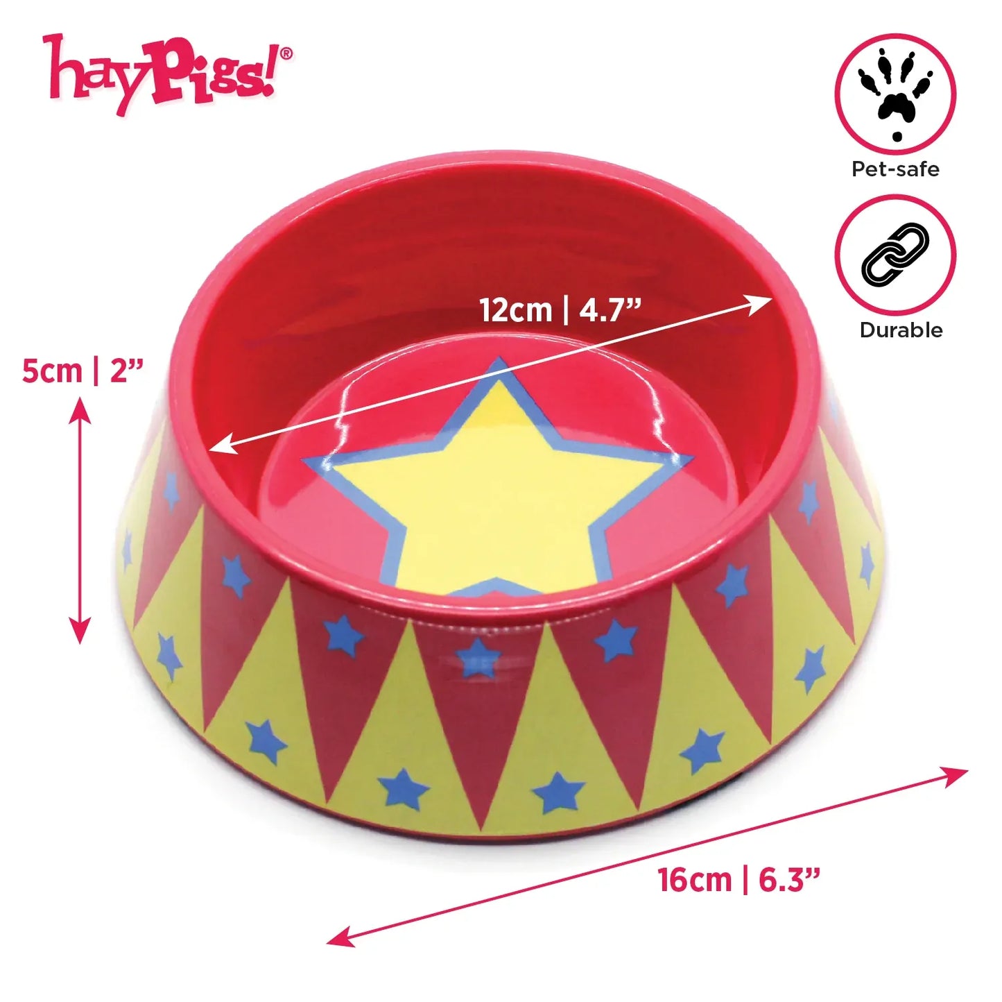 Haypigs Food Craving Tamer Bowl