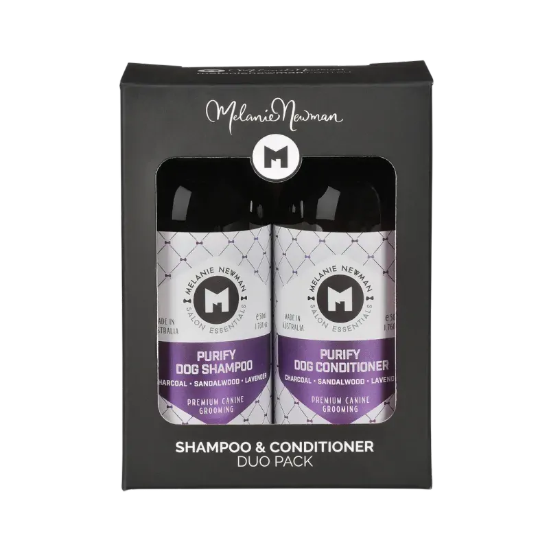 Melanie Newman Purify Duo Pack Shampoo & Conditioner for Dogs 50mL