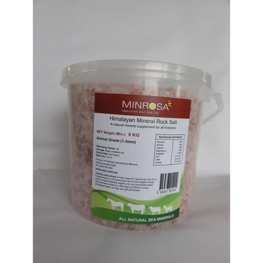 Minrosa Salt Granules 5Kg Pouch