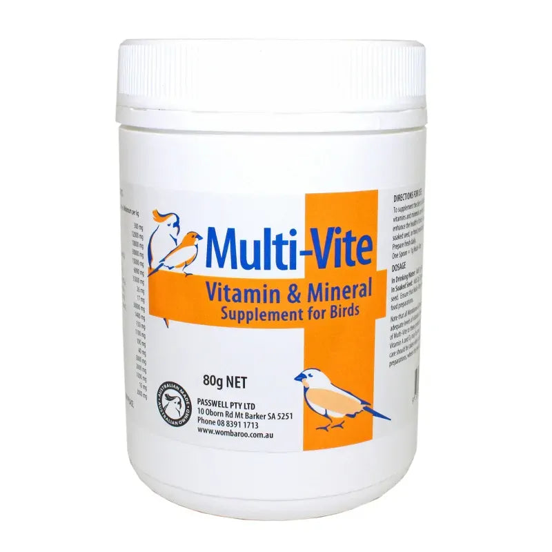 Passwell Multi-Vite Bird 80G