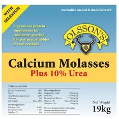 Olsson's Calcium Molasses Plus 10% Urea 19kg