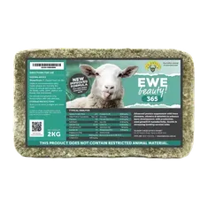 Olsson's Ewe Beauty 365 Bricks 2kg Carton of 12