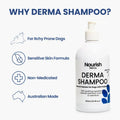 Nourish Pet Co Derma Shampoo 500Ml