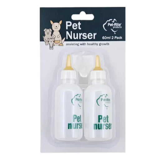 Petrite Nurser Bottle 60Ml 2 Pack