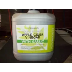 StockHealth Double Strength Apple Cider Vinegar with Garlic 20L