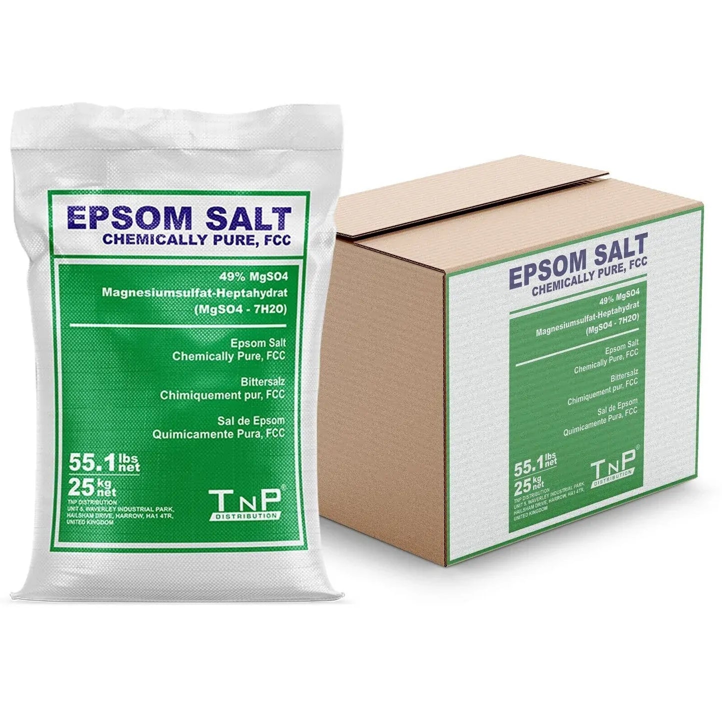 Epsom Salts Magnesium Sulphate 25kg