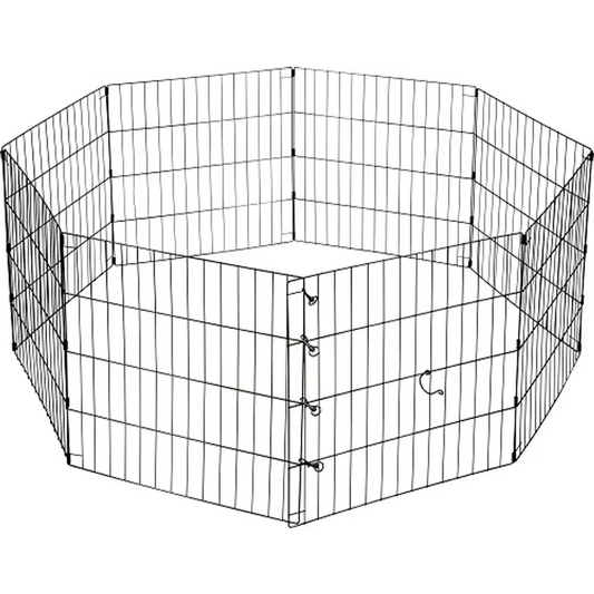 Showmaster Hinged Puppy Pen 24X36 Inch 8 Panel