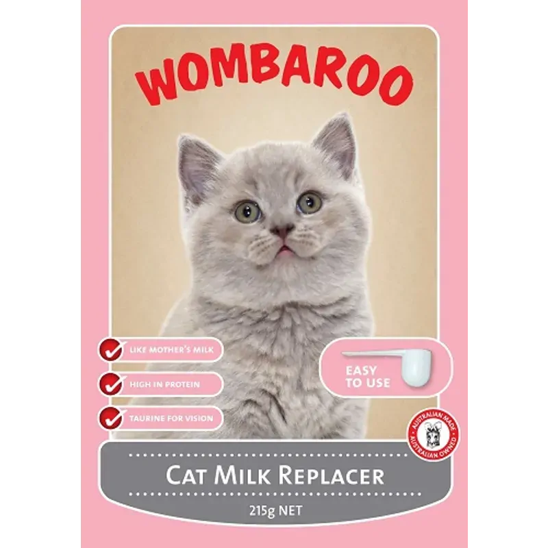 Wombaroo Cat Milk 215G