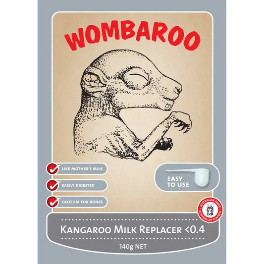 Wombaroo Kangaroo Milk <0.4 140G
