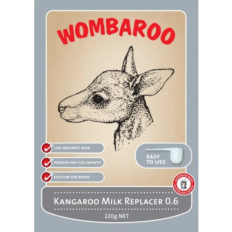Wombaroo Kangaroo Milk 0.6 220G