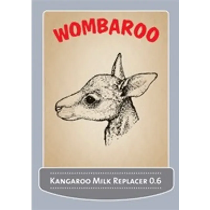 Wombaroo Kangaroo Milk Replacer 0.6 1.1kg