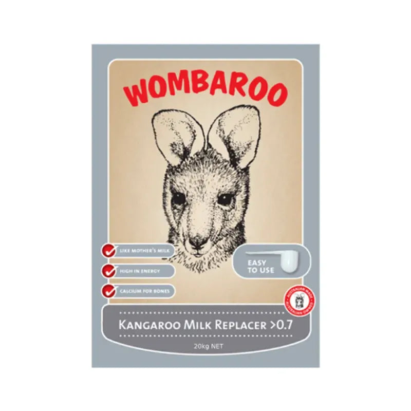 Wombaroo Kangaroo Milk Replacer +0.7 20kg
