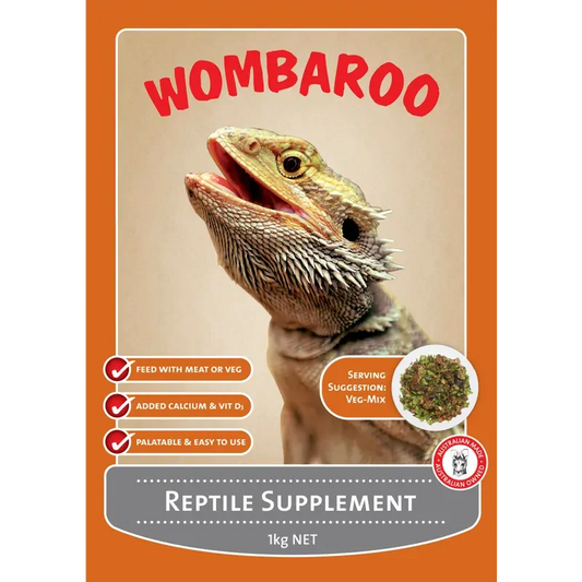 Wombaroo Reptile Supplement 1Kg
