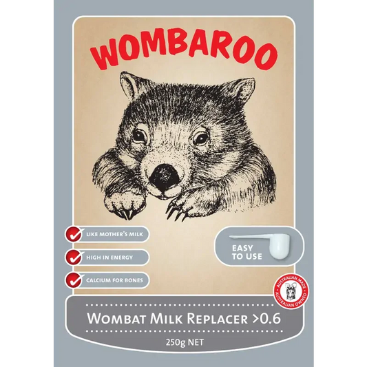 Wombaroo Wombat Milk Replacer +0.6 250g