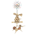 Beak Joy Leaf Wrap Treat Toy 18cm x 11cm