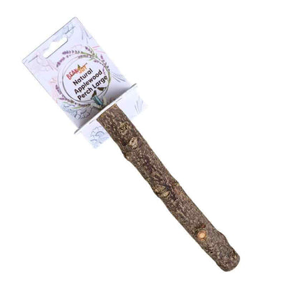 Beak Joy Natural Applewood Perch Large