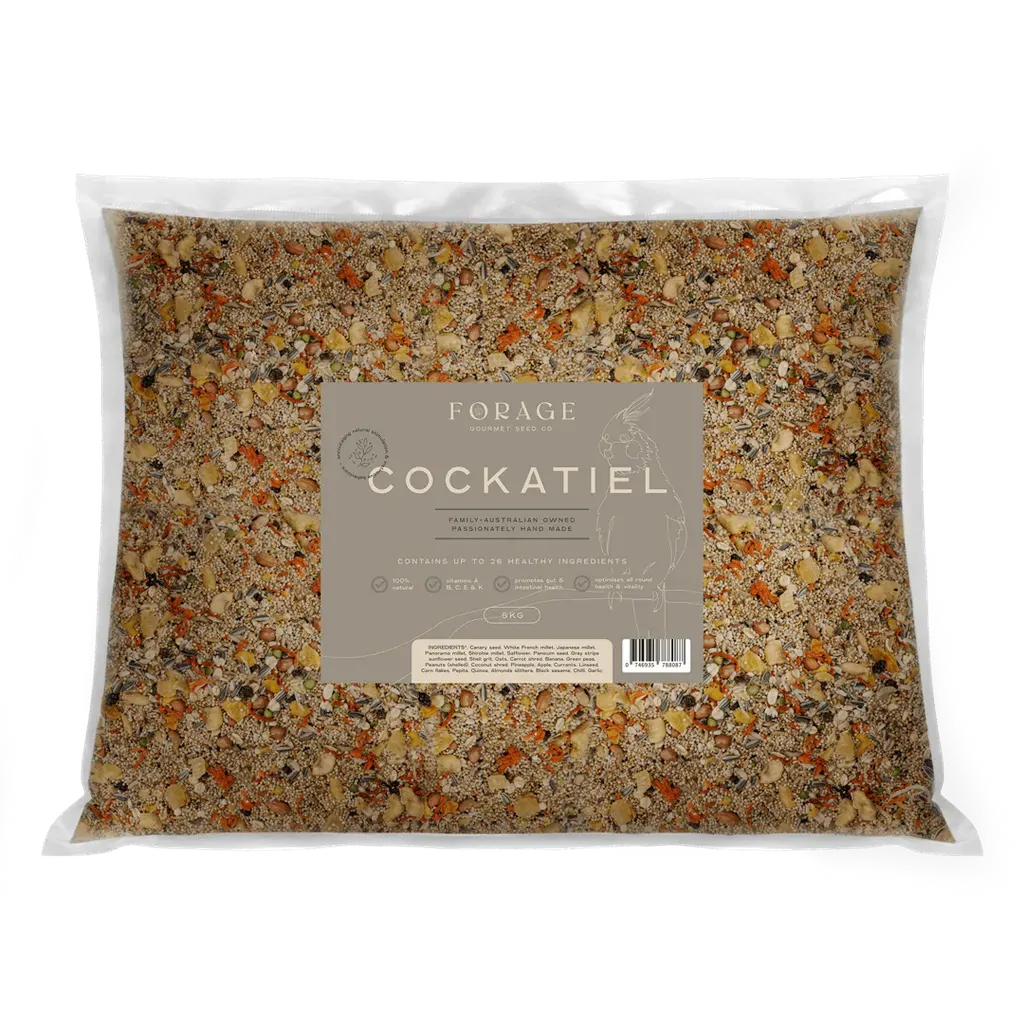 Forage Gourmet Cockatiel 5Kg