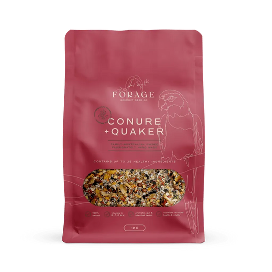 Forage Gourmet Conure & Quaker 1Kg