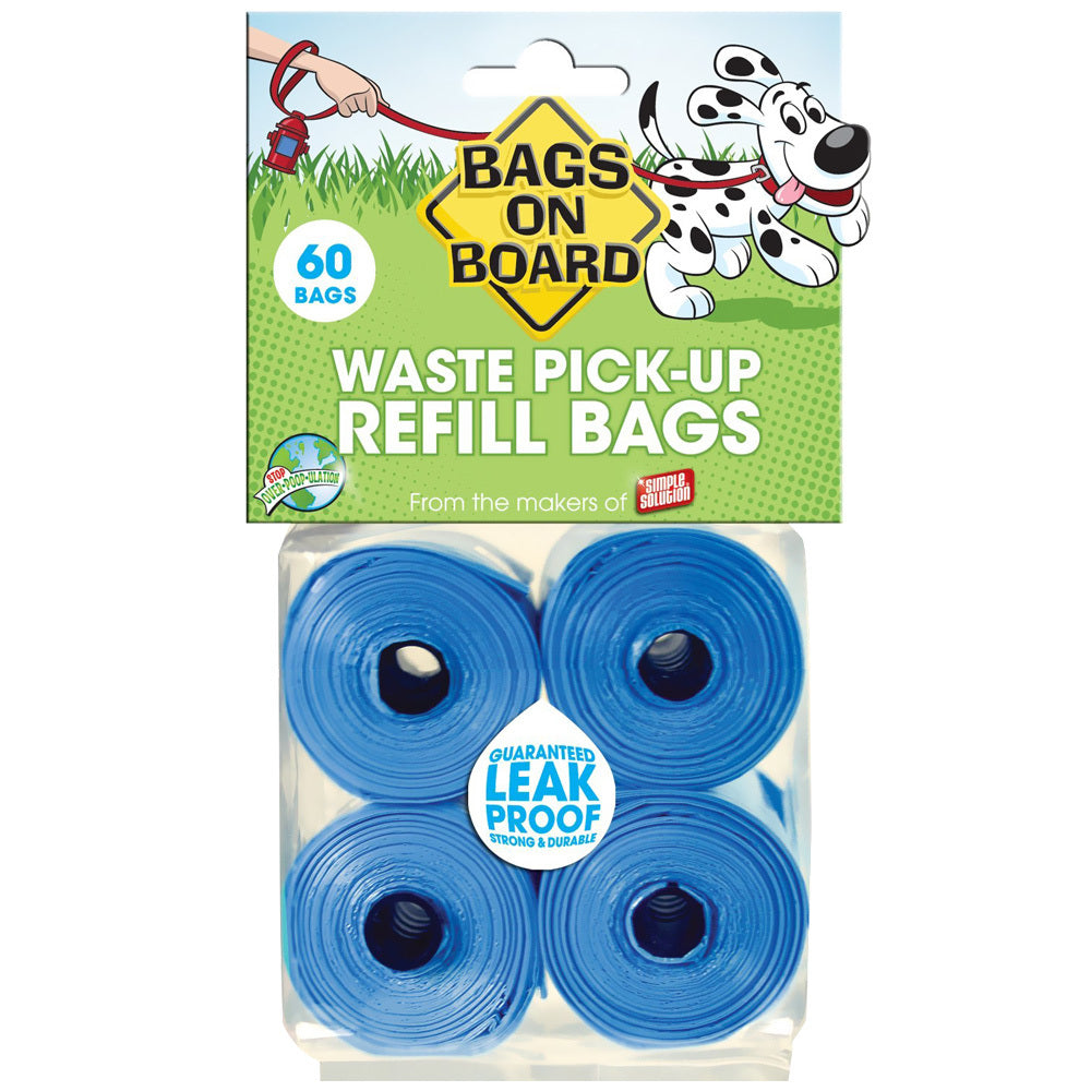 Blue Refill Pack (60 Each 9" X 14" Bags)